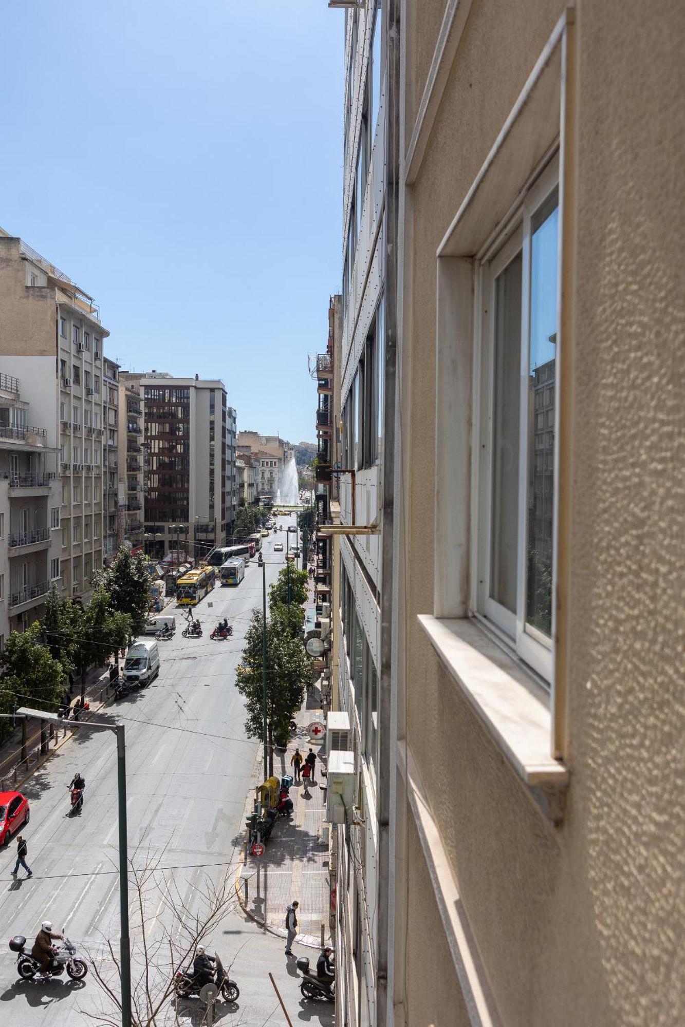 Acropolis View 4-Bd Central Apartment Athens Luaran gambar